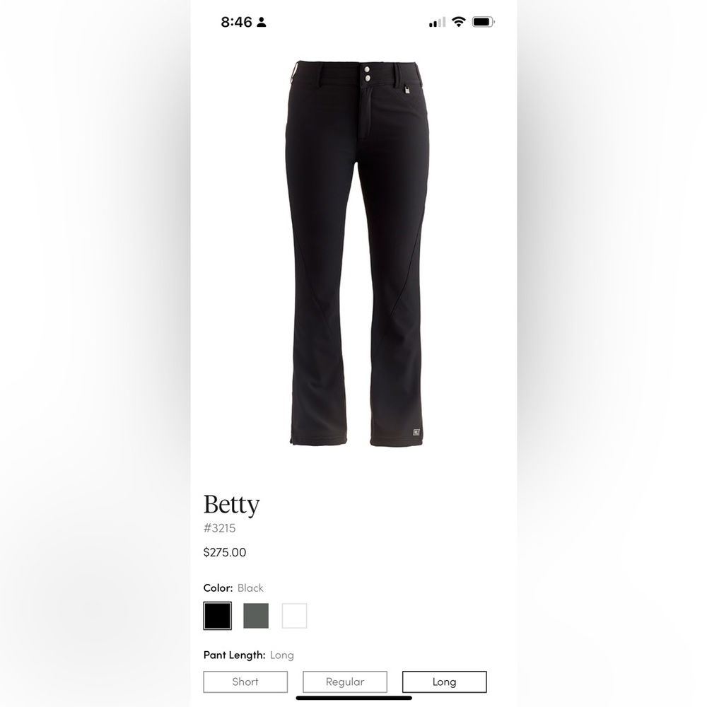 Nils Betty Ski Pant 6 long